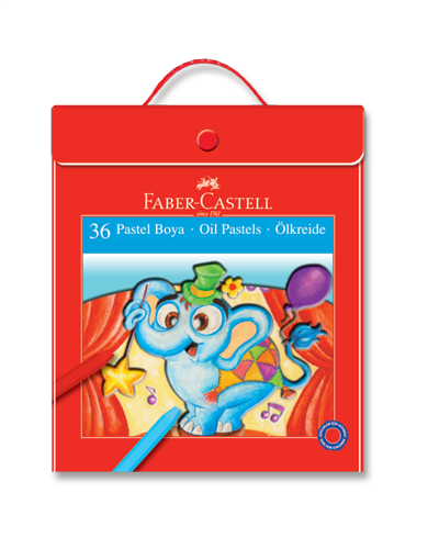 Faber-Castell Plastik Çantalı Pastel Boya 36 Renk