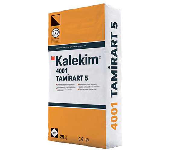 Kalekim 4001 Tamirart 5 İnce Tamir Harcı 25kg