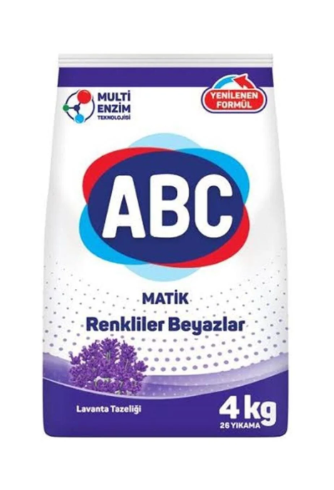 ABC Matik Beyazlar&Renkliler 4kg