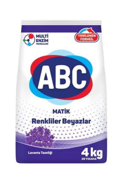 ABC Matik Beyazlar&Renkliler 4kg