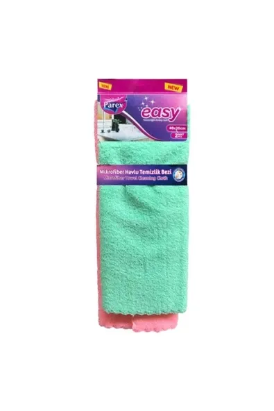 Parex Easy Mikrofiber Temizlik Bezi 2 li Açık
