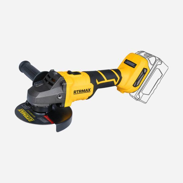 Rtrmax RTS5050 Akülü Avuç Taşlama Kömürsüz