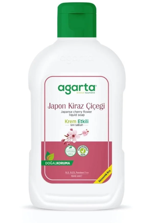 Agarta Doğal Sıvı Sabun Japon Kiraz Çiçeği 1500ml