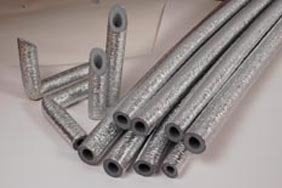 İzole Boru Kılıfı Alüminyum Folyo 2metre R:22mm