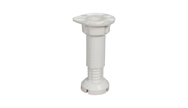 Baza Ayağı Plastik 10-15mm Ayarlı Beyaz