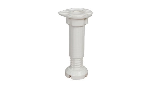 Baza Ayağı Plastik 12-17mm Ayarlı Beyaz