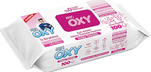 Mr Oxy Yüzey Temizleme Havlusu Kiraz Çiçeği 100lü