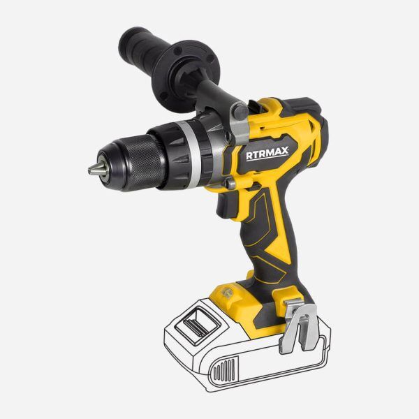 Rtrmax RTX3010 Akülü Darbeli Matkap Kömürsüz Lion