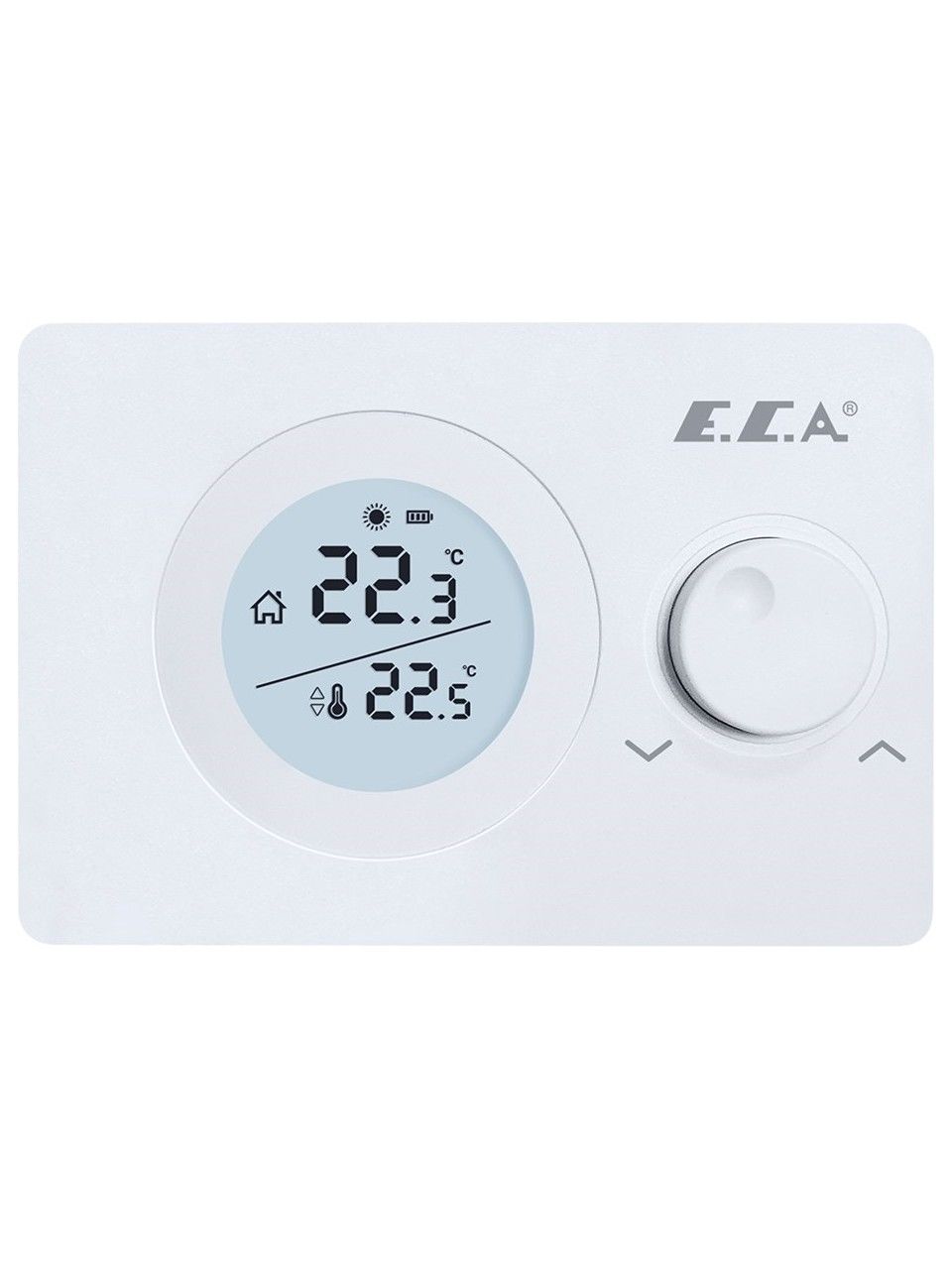 ECA Poly Pure 100 White Oda Termostatı Kablosuz