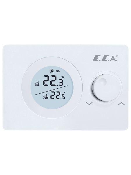 ECA Poly Pure 100 White Oda Termostatı Kablosuz