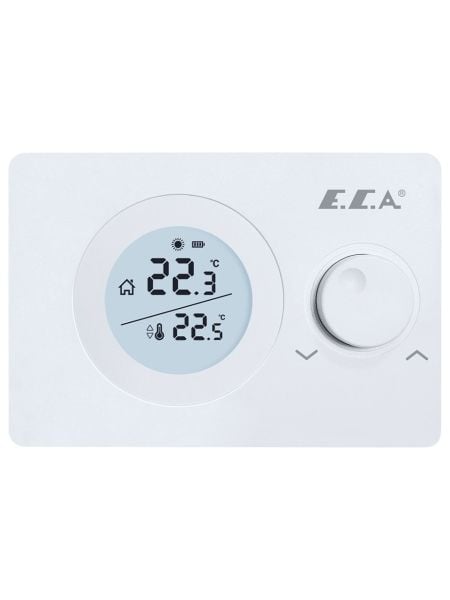 ECA Poly Pure 100 White Oda Termostatı Kablosuz