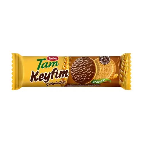 Torku Tam Ruşeymli Çikolatalı Bisküvi 84g