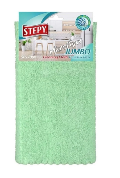 Stepy Mikrofiber Jumbo Temizlik Bezi 50x70 cm