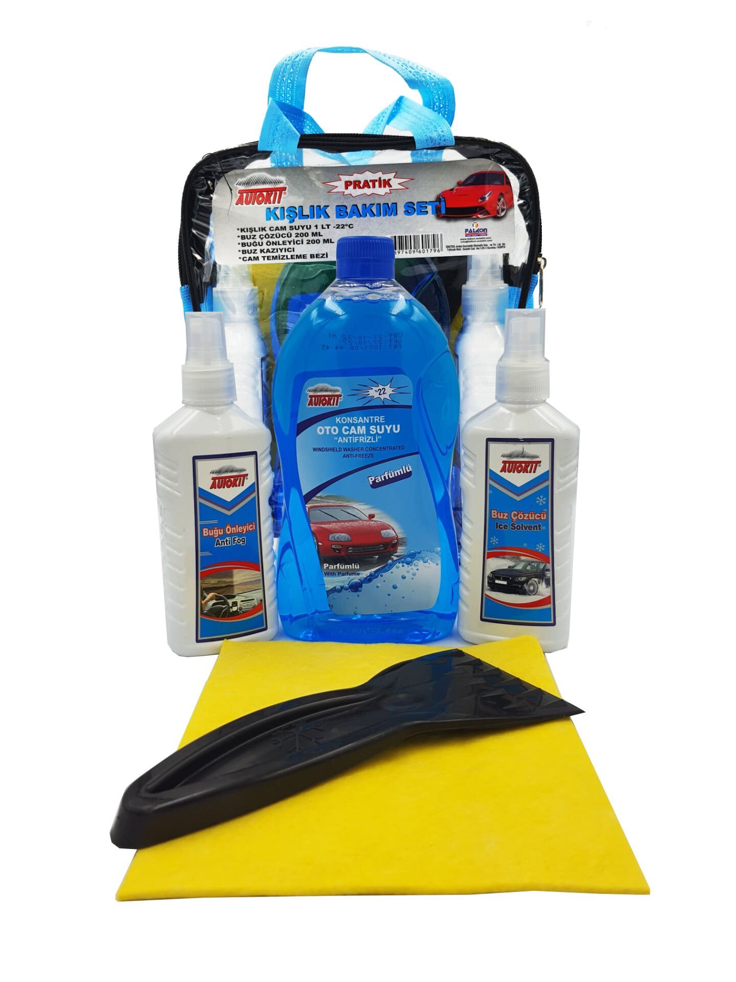 Autokit Pratik Kışlık Oto Bakım Seti