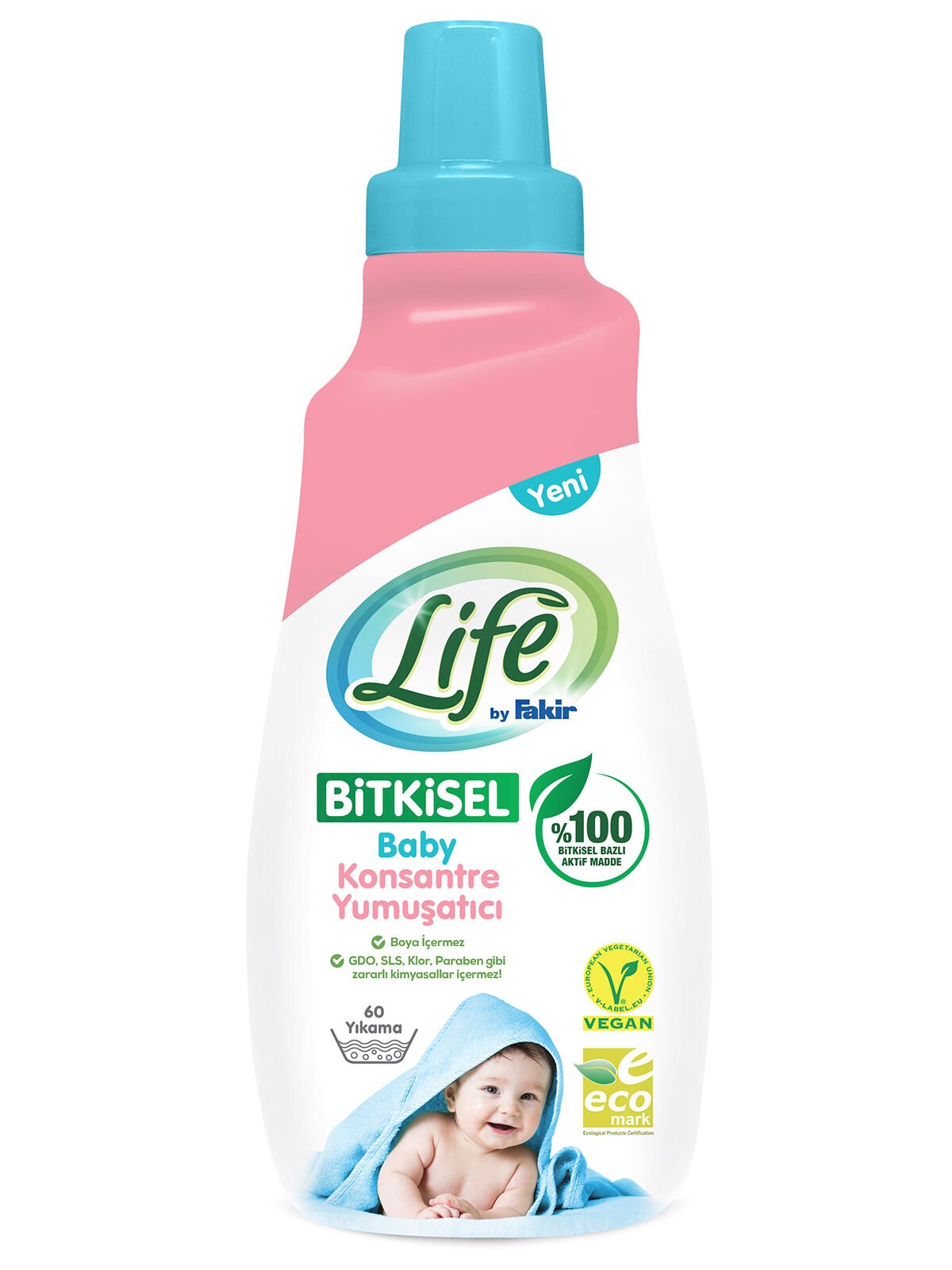 Fakir Life Baby %100 Bitkisel Yumuşatıcı 1500ml