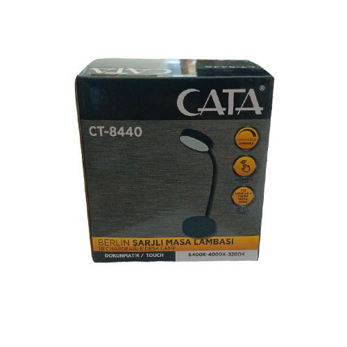 Cata CT-8440 Berlin Şarjlı Masa Lambası