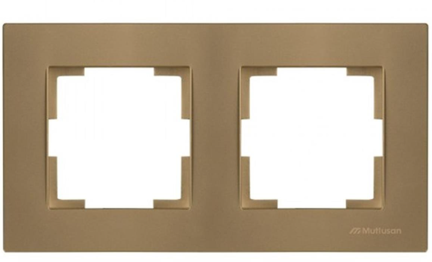Mutlusan Rita Antik Altın 2 li Çerçeve