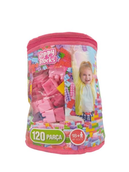 Bimoda Çantalı Lego HP122 Pembe Pastel 120Prç