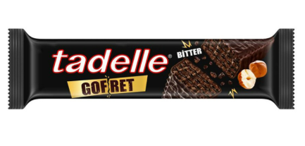 Tadelle Bitter Çikolatalı Gofret 28 gr