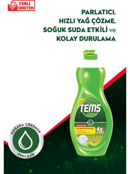 Tems Bulaşık Makinesi Kapsülü 36lı+Bulaşık Det.