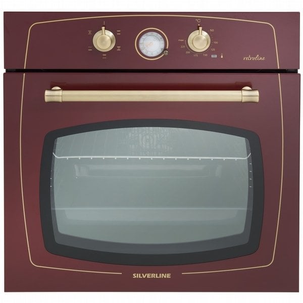 Silverline RS6235R01 Retro Fırın Bordo