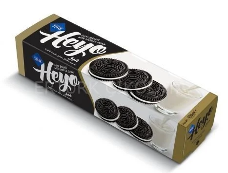 Çizmeciİ Heyo Kakao Vanilya Kremalı Bisküvi 100G