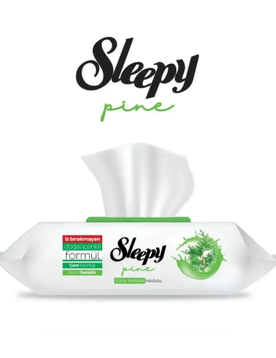 Sleepy Yüzey Temizlik Havlusu Çam Ferahlığı 100 lü