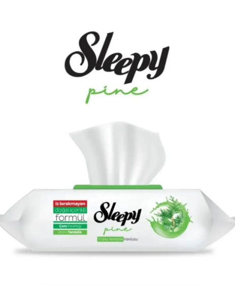 Sleepy Yüzey Temizlik Havlusu Çam Ferahlığı 100 lü