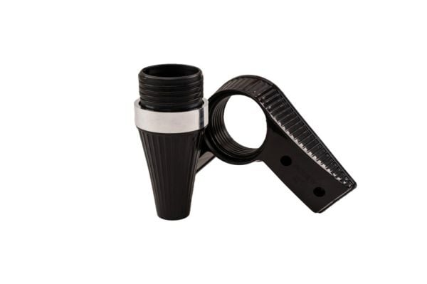 Liz Plastik Line Ayak Siyah Krom 140mm