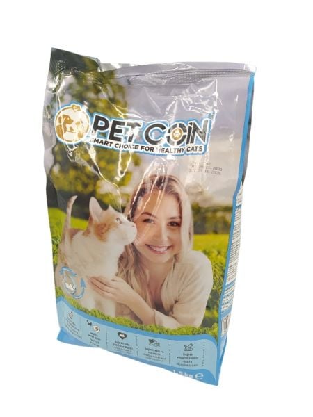 Petcoin Kedi Maması Somonlu 1.5kg