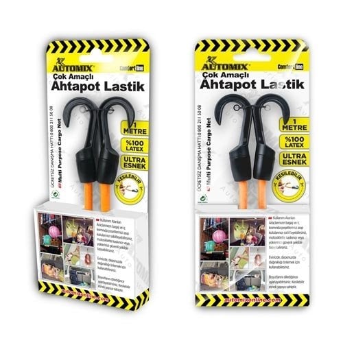 Automix Lateks Ahtapot Lastik 1 metre