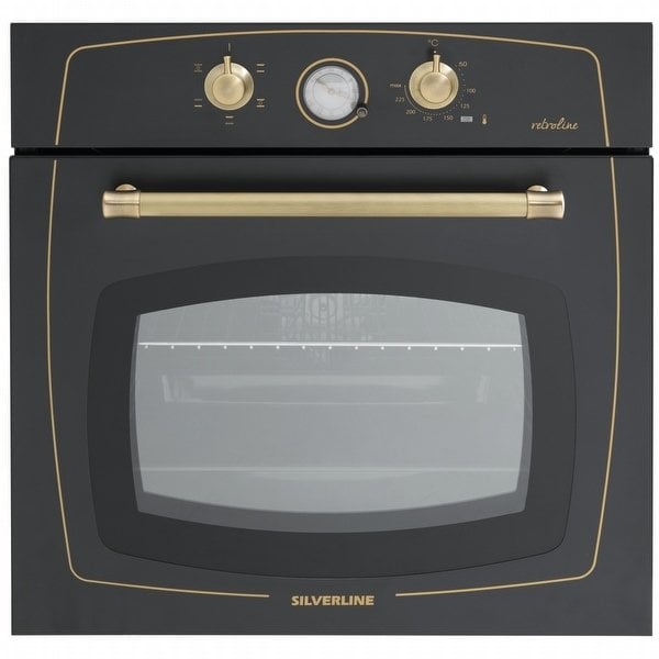 Silverline RS6235B01 Retro Fırın Siyah