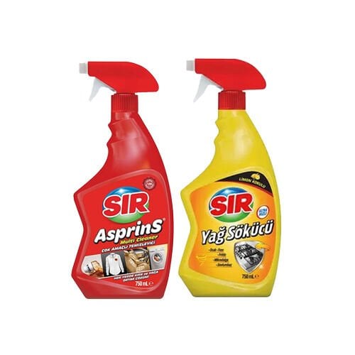 Sır Asprins+Sır Yağ Sökücü Limon 750 ml