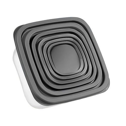 PlastArt Box Kare Saklama Kabı 6 lı