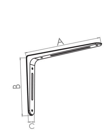 Beşel Klas Raf Altı Beyaz No:4 220x315