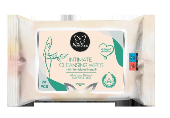 Papilion İntim Temizleme Mendili 20 li