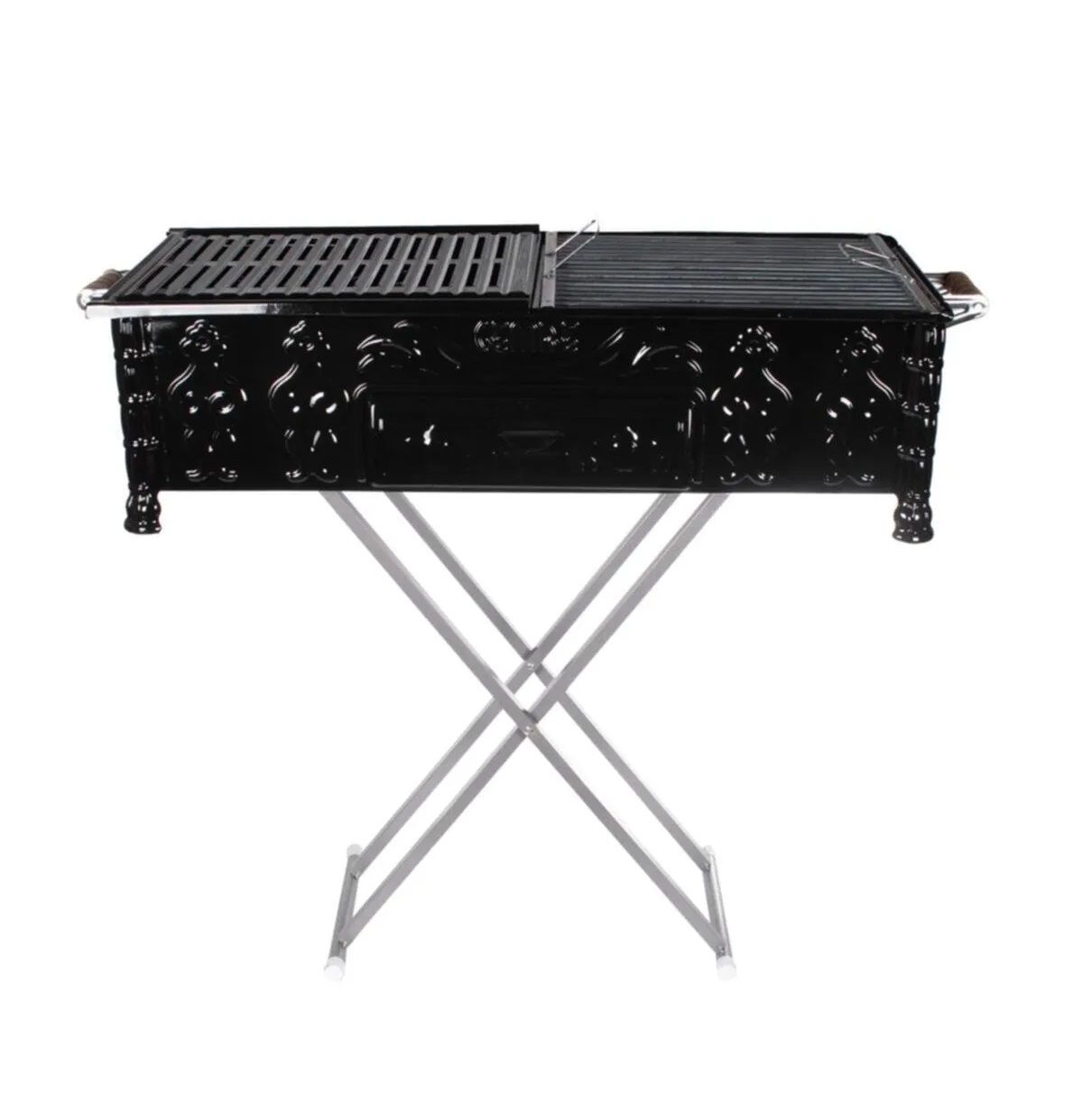 Cemre C85 Köfteci Ayaklı Battal Mangal 33x80cm