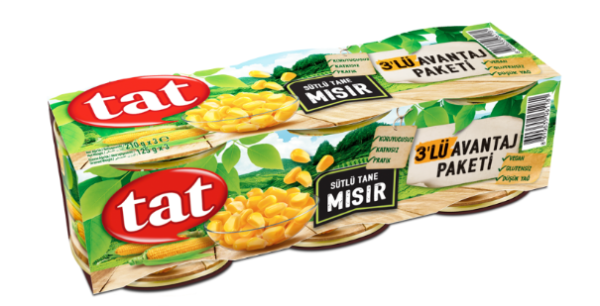Tat Mısır 210gr 3 lü
