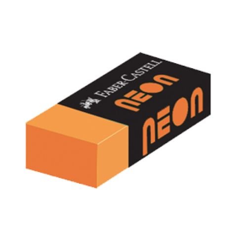 Faber-Castell 4 Neon Renk Silgi