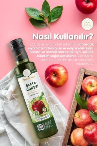 Zühre Ana Elma Sirkesi 500 ml