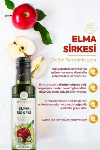 Zühre Ana Elma Sirkesi 500 ml