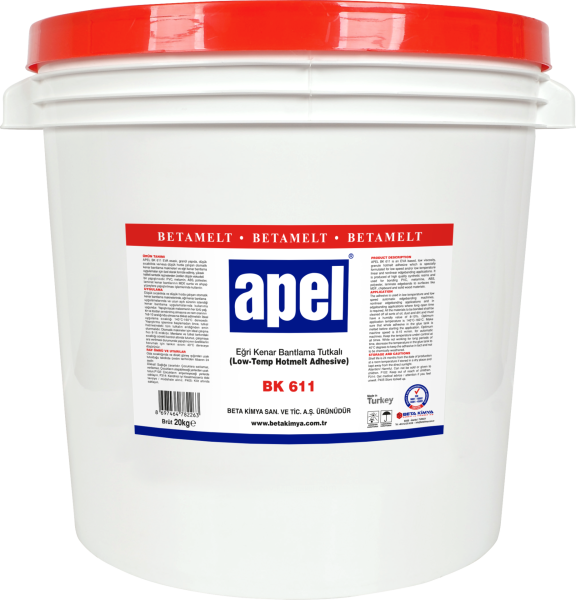 Apel BK611 Hotmelt Tutkal 20kg