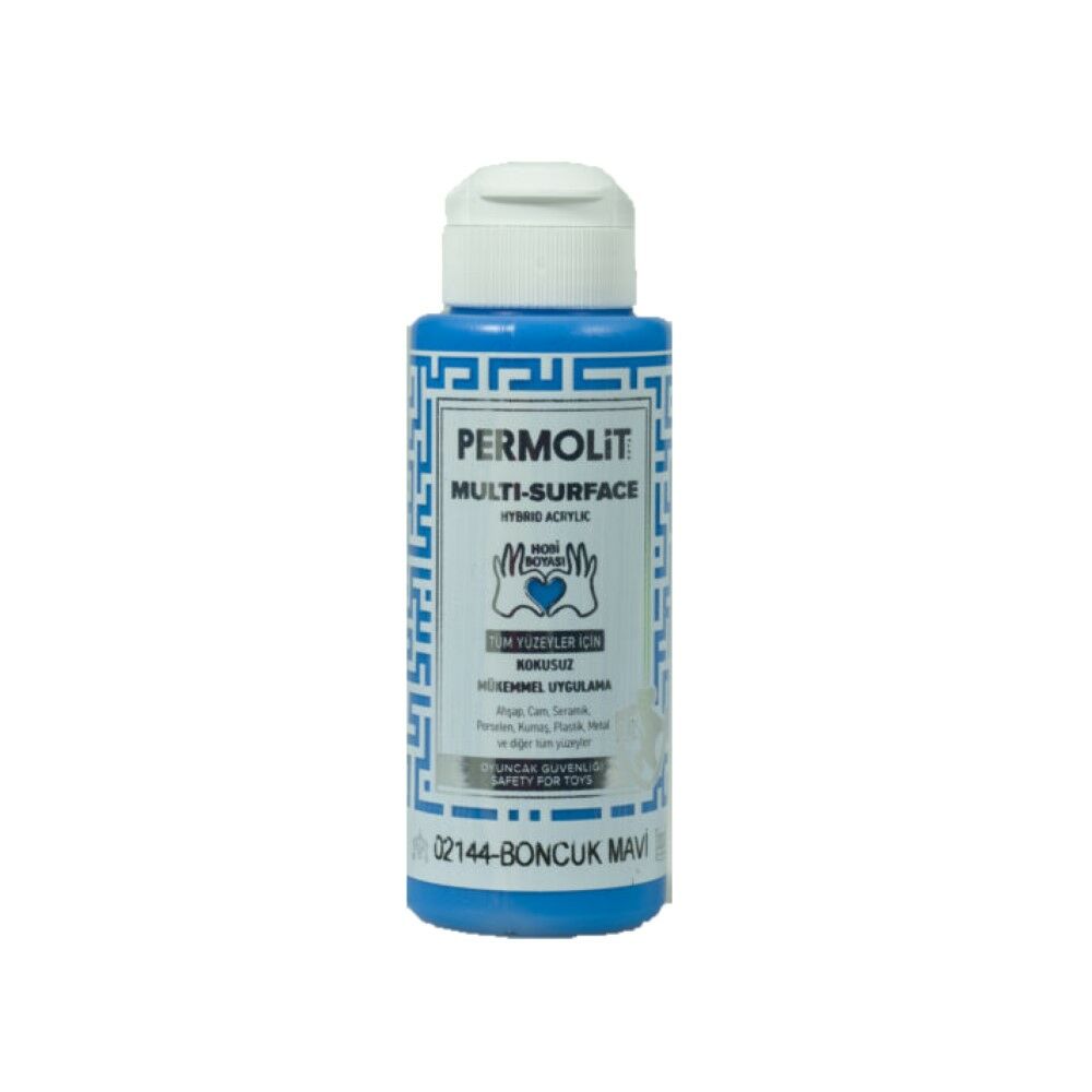 Permolit Multi Surface Hobi Boyası Koyu Mavi 120ml