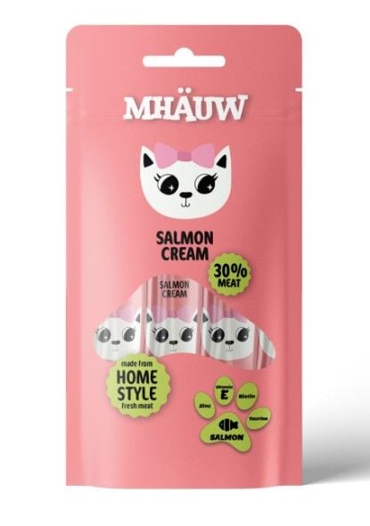 Mhauw Kedi Creamy Somonlu 15gr