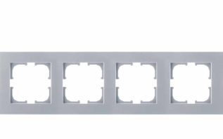 Exen Karell Gümüş Dörtlü Çerçeve