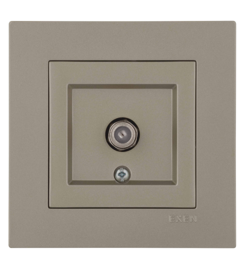 Exen Karell Blisterli Titanyum Uydu Priz F Konnektör