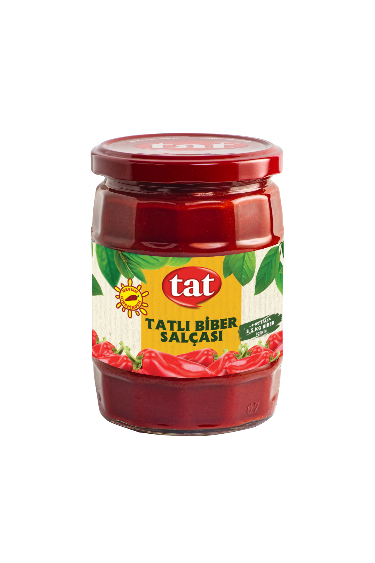 Tat Tatlı Biber Salça Cam 550g