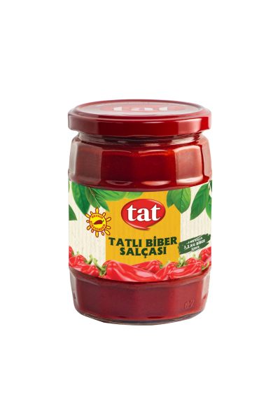 Tat Tatlı Biber Salça Cam 550g