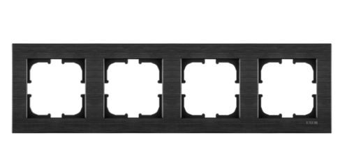 Exen Comfort Space Black Dörtlü Çerçeve