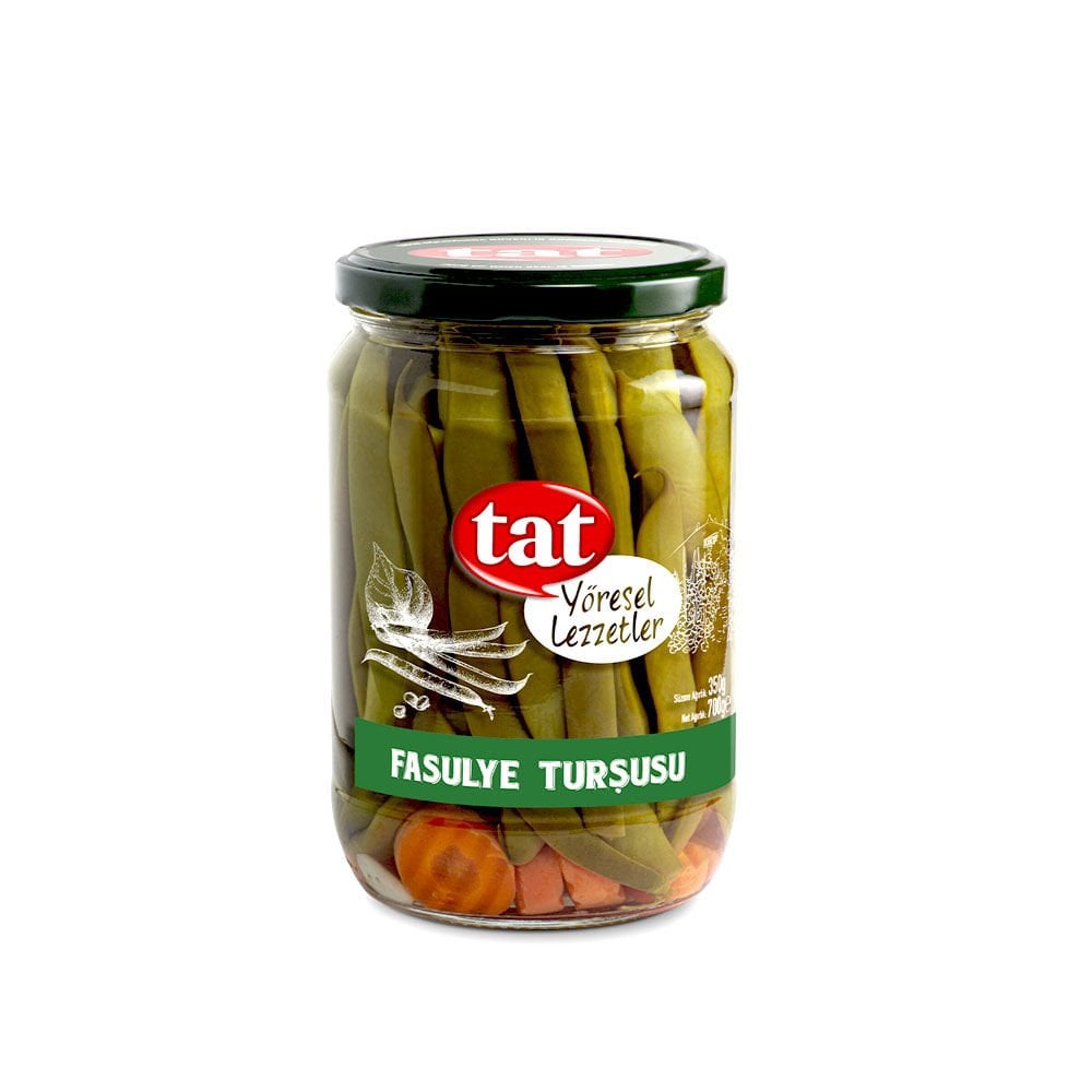 Tat Turşu Taze Fasulye Cam 680gr